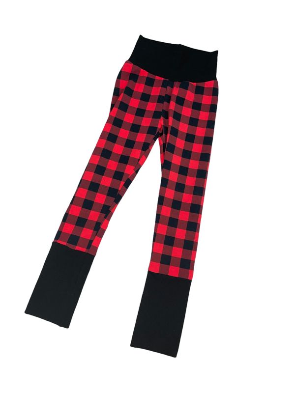 GWM 6-9Y Pants, Design: Buffalo Plaid