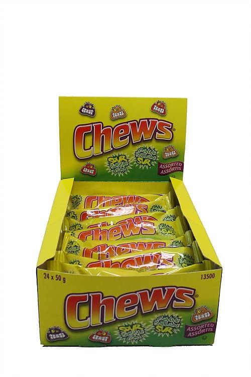 Sour chews