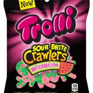 Trolli Watermelon Sour Brite Crawlers Peg Bag