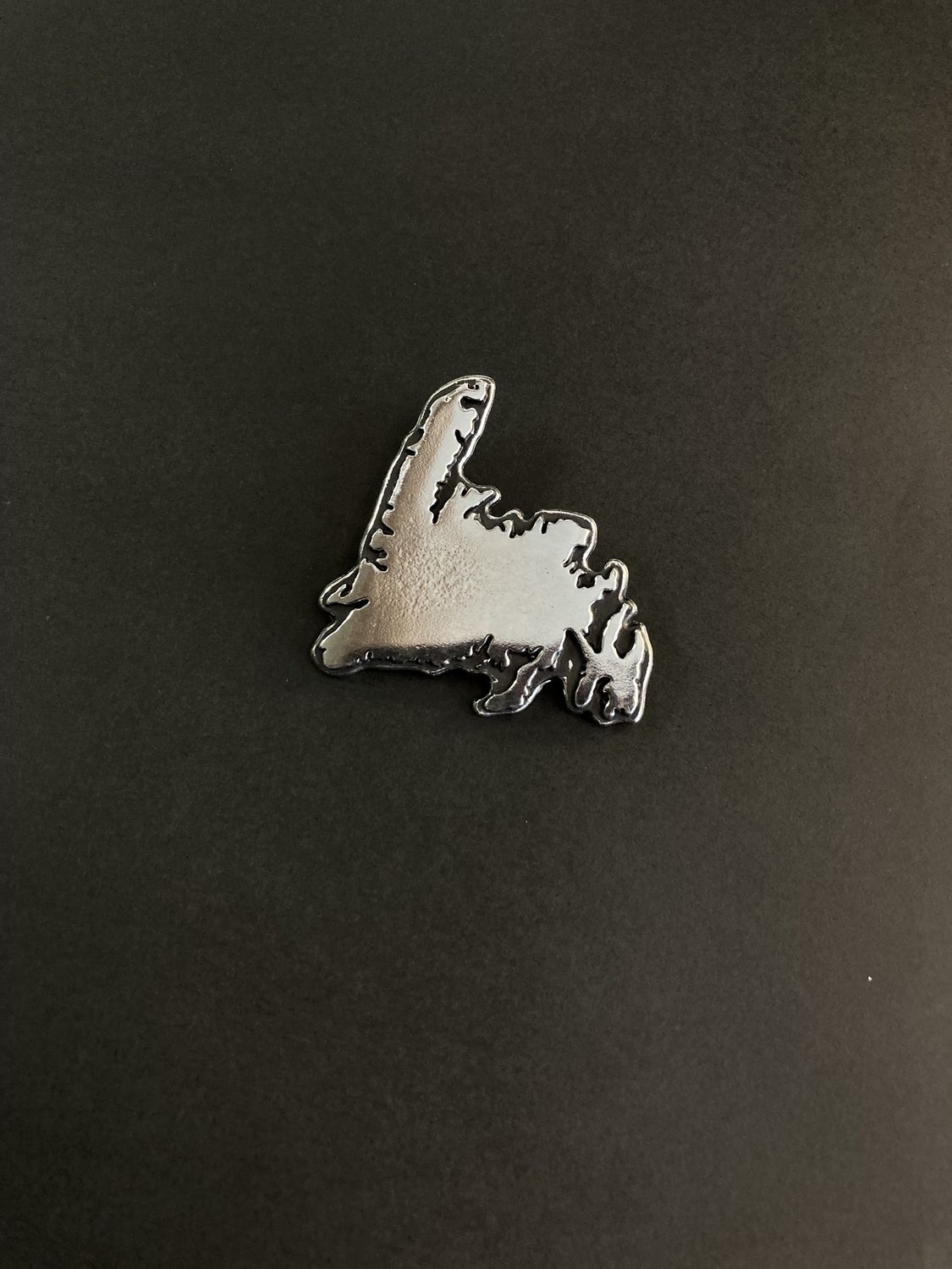 Newfoundland Map Brooch