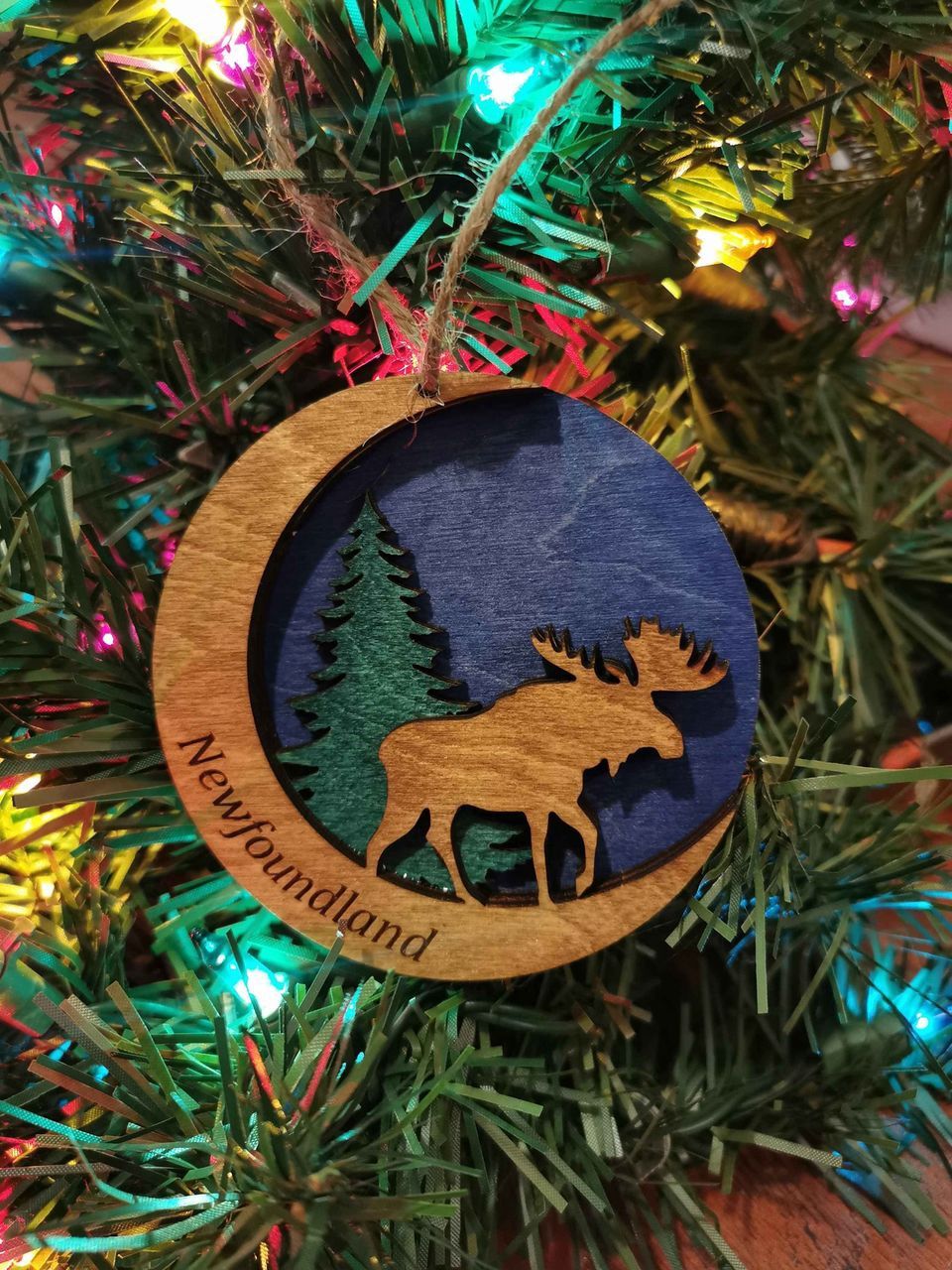 Moose NL Ornament