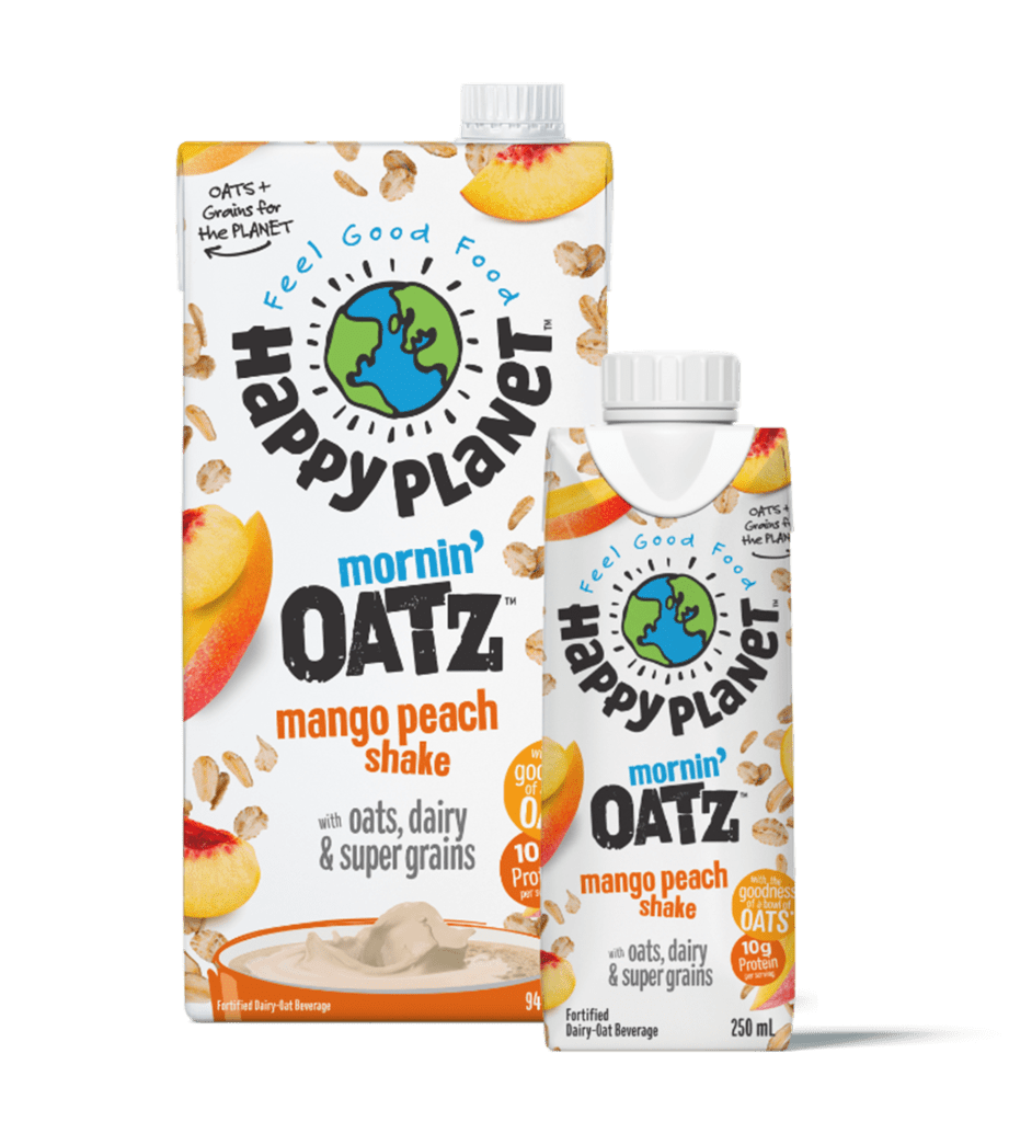 Mornin' Oatz Shakes 250ml, Flavour: Mango Peach
