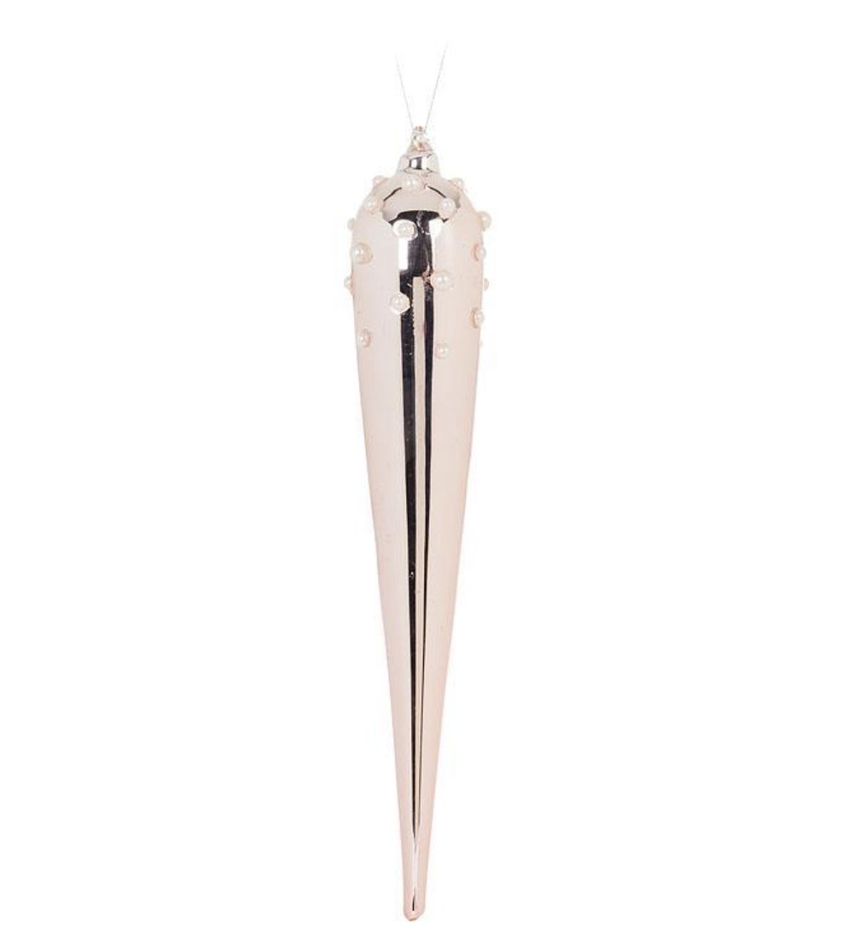 Large Pearl Icicle Pink