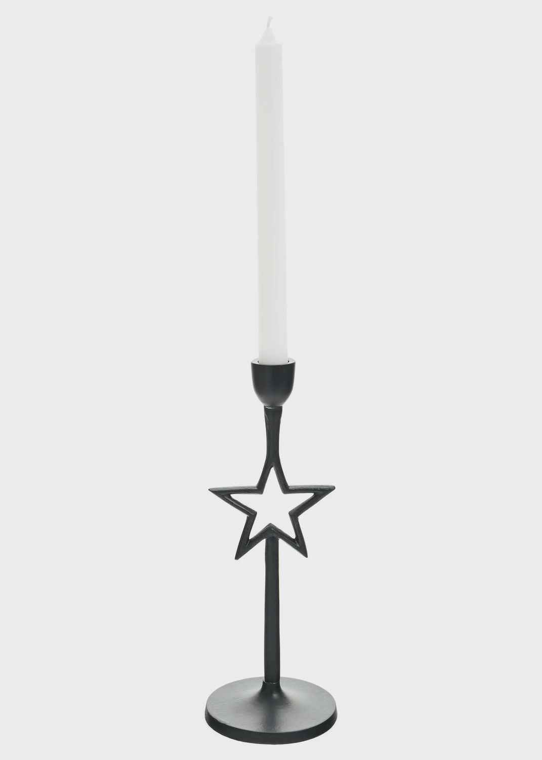 Black Candle Holders, Design: Star