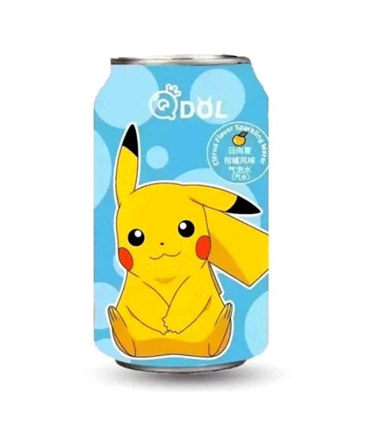 Pokemon Sparkling Waters 330ml, Flavour: Pikachu Citrus