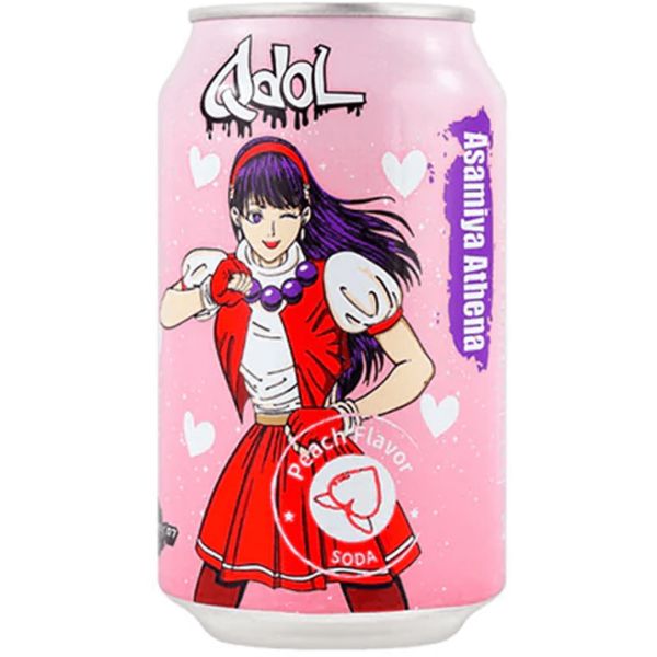 The King Of Fighters Sodas 330ml, Flavour: Peach