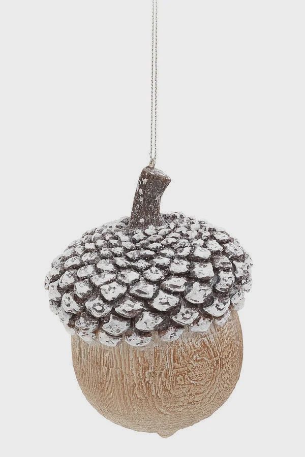 Brown Acorn Ornaments