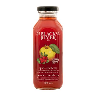 Black River Juice 300ml, Flavour: Apple Cranberry