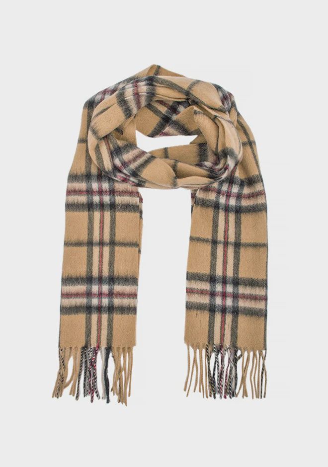 Lambswool Scarves, Style: Thompson Camel