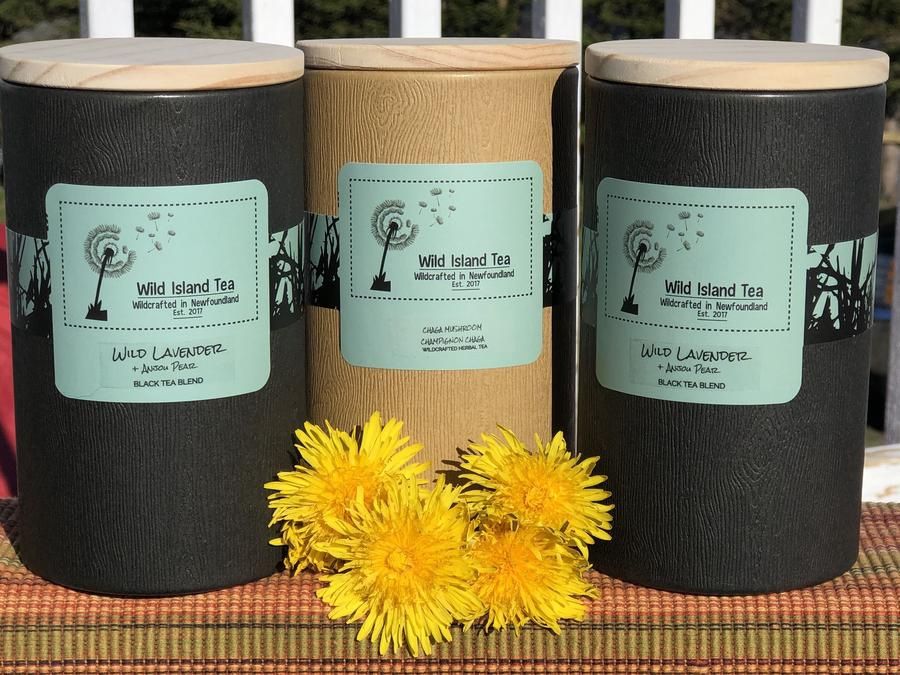 Wild Island Tea Tins