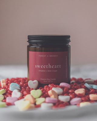Forest &amp; Brooks Valentine's Day Candles 8oz