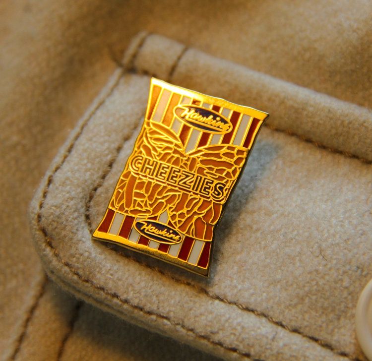 Snack Paintings Pin