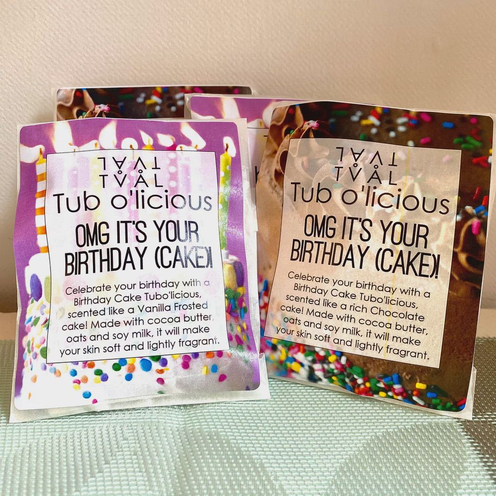 Better Than A Card Birthday Tub O'licious, scent: Vanilla Frosted