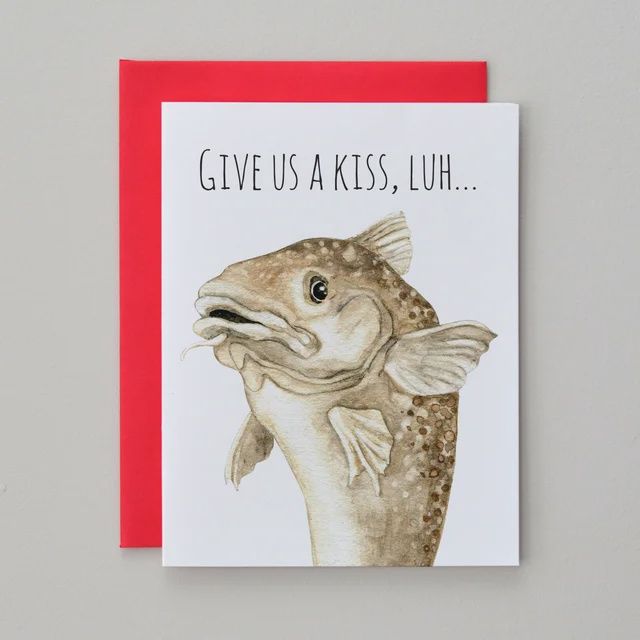 Amy Adams Love &amp; Romantic Cards, Design: Give Us A Kiss Luh