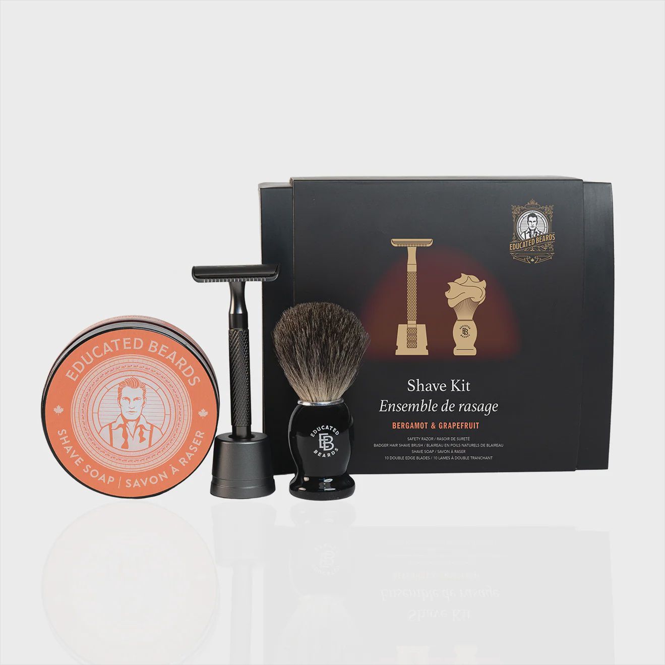 Shave Kit, scent: Bergamot &amp; Grapefruit