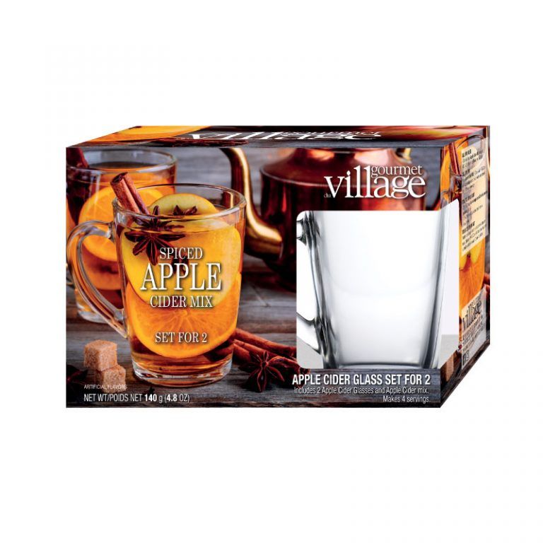 Glasses and Drink Mix Sets, Type: Apple Cider