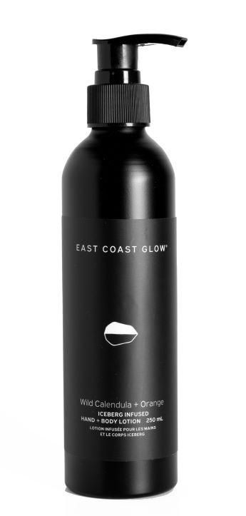 East Coast Glow Hand and Body Lotion, scent: Wild Calendula and Orange