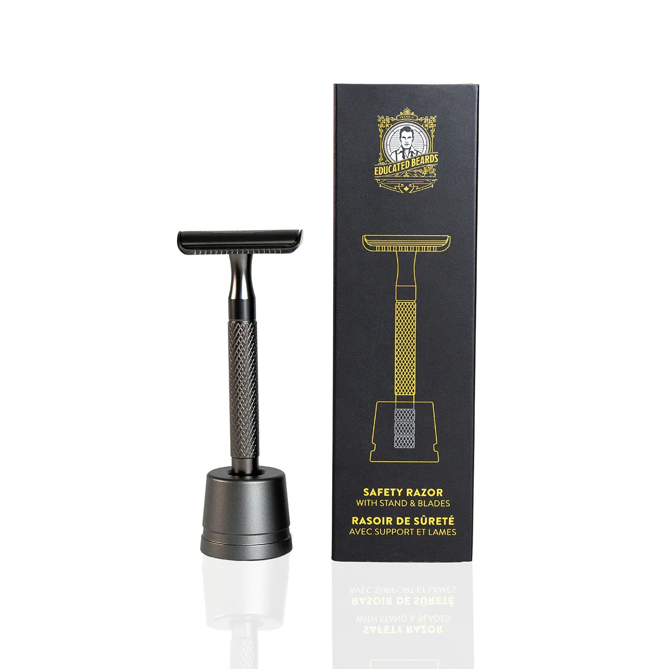 Safety Razor W/ Stand &amp; 10 Blades