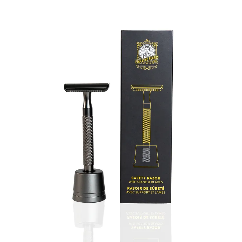 Safety Razor W/ Stand &amp; 10 Blades