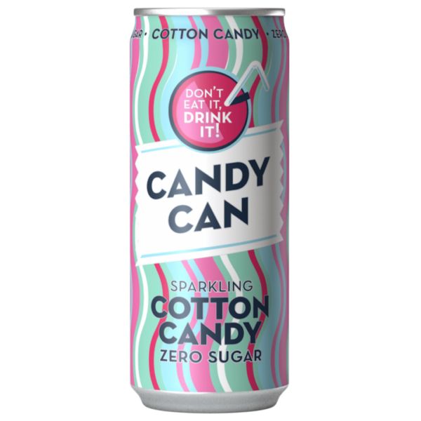 Candy Can Zero Sugar Sparkling Drinks 330ml