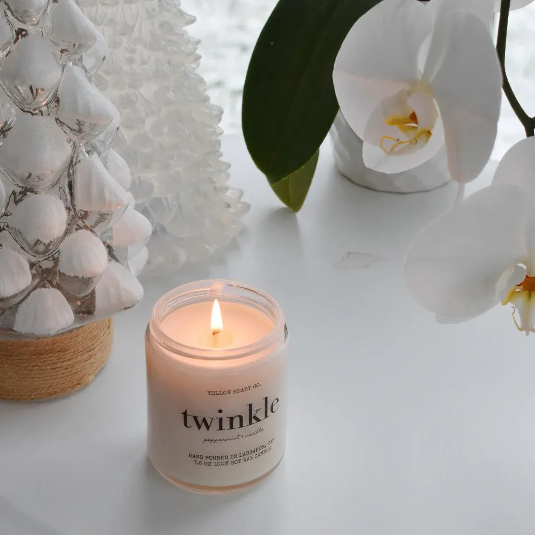 Yellow Heart Winter, scent: Twinkle