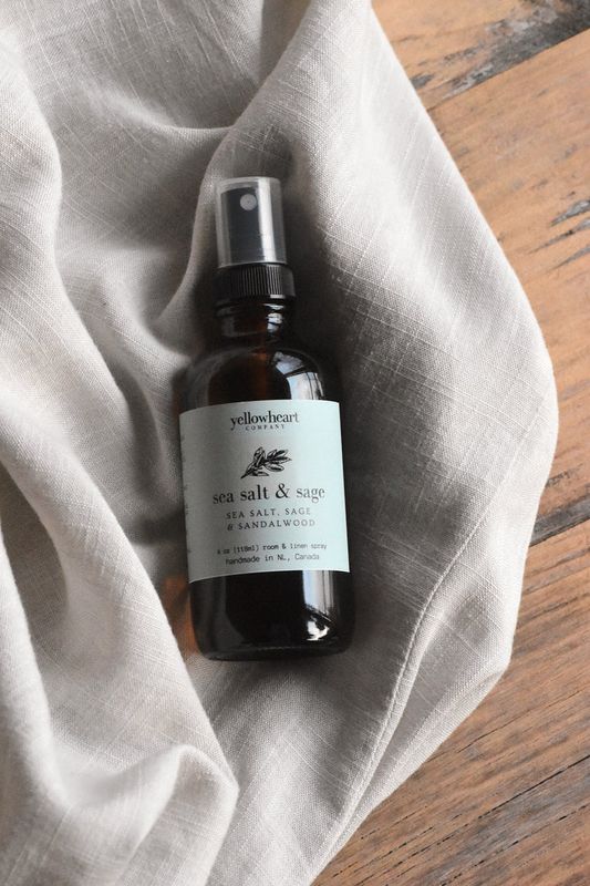 Yellow Heart Linen Spray