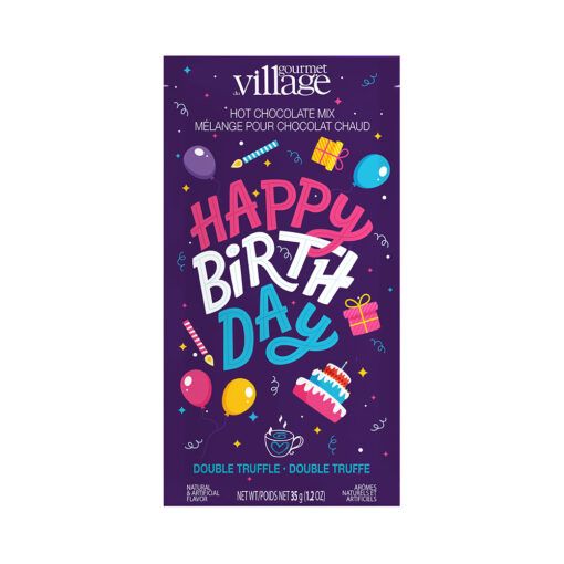 Celebrate Mini Hot Chocolates, Flavour: Happy Birthday Double Truffle