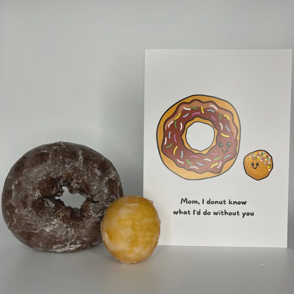 Write On Greeting Cards, Saying: Donut Know