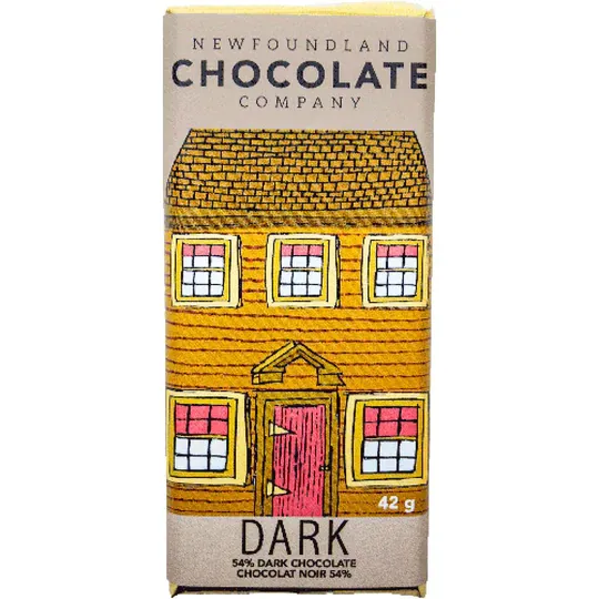 Row House Bar 42g, Type: 54% Dark Chocolate