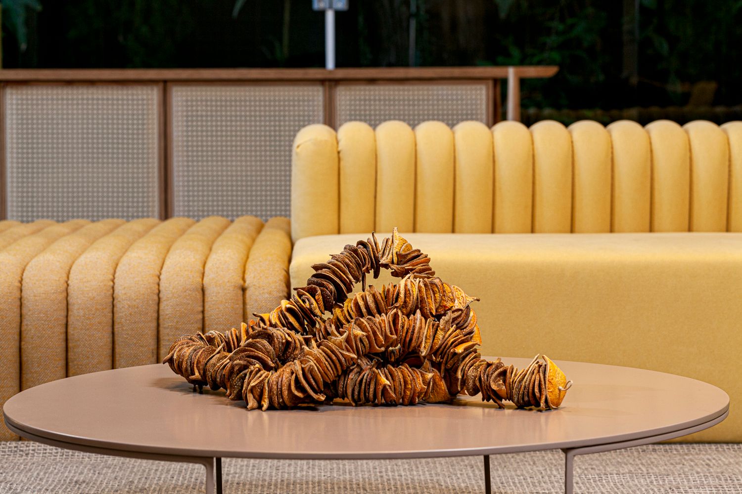 Half Yellow Pereiro Sculpture