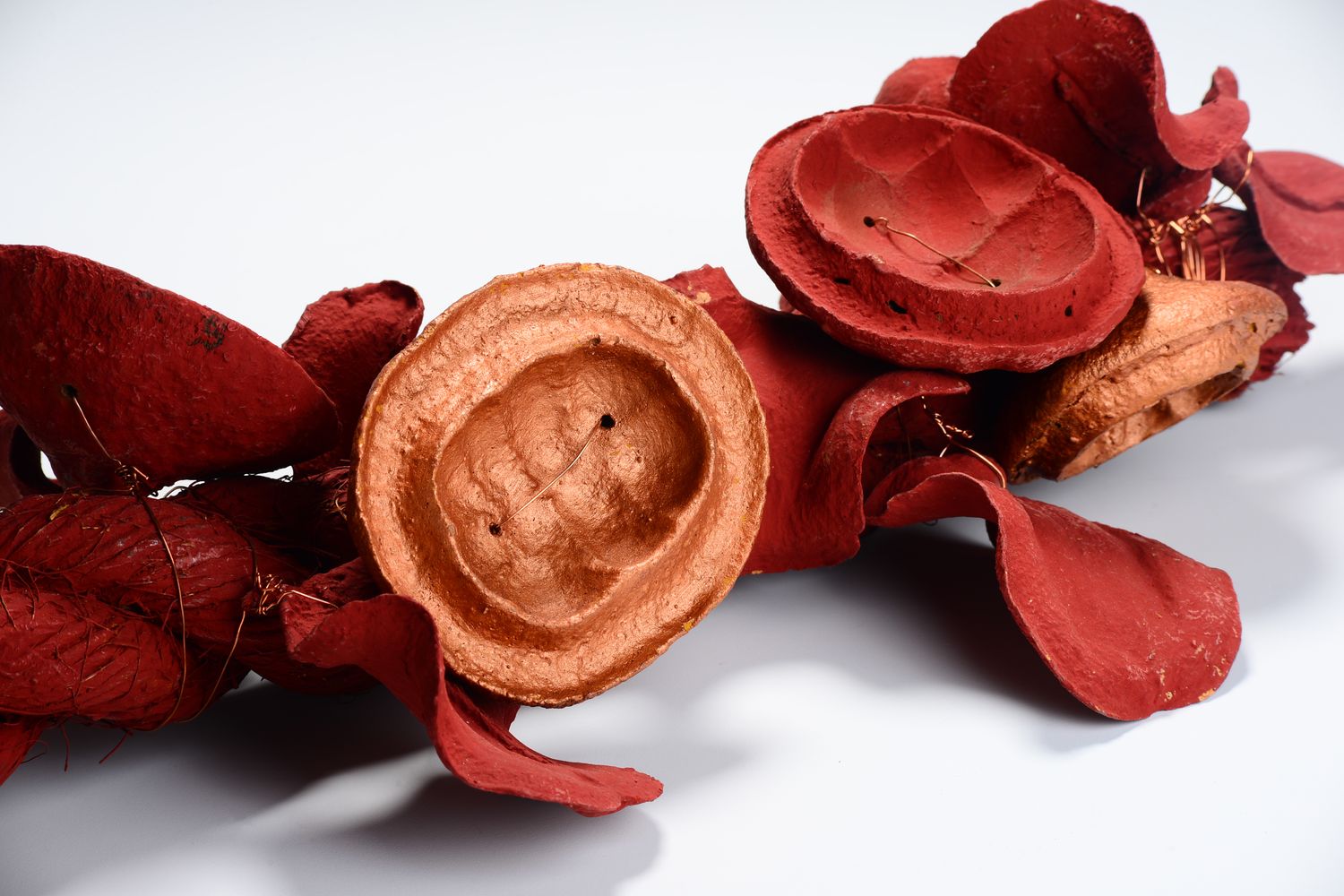 Medium Pigment Object with Red Chapeuzinho Lid and Copper Detail