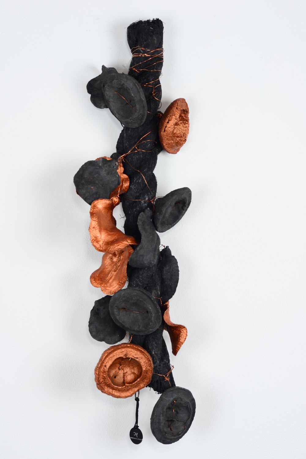 Medium Pigment Object with Gunmetal Chapeuzinho Lid and Copper Detail
