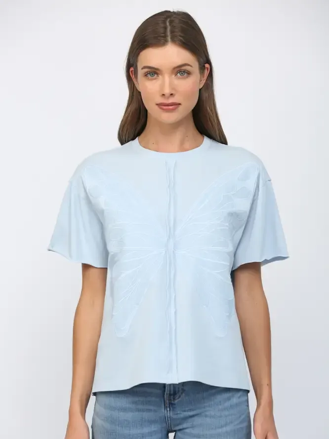FLUTTERBY BUTTERFLY TOP