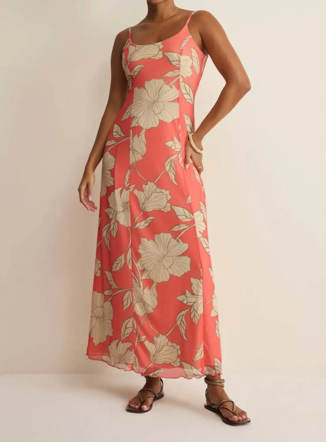 CHARISMA BLOOM MIDI DRESS