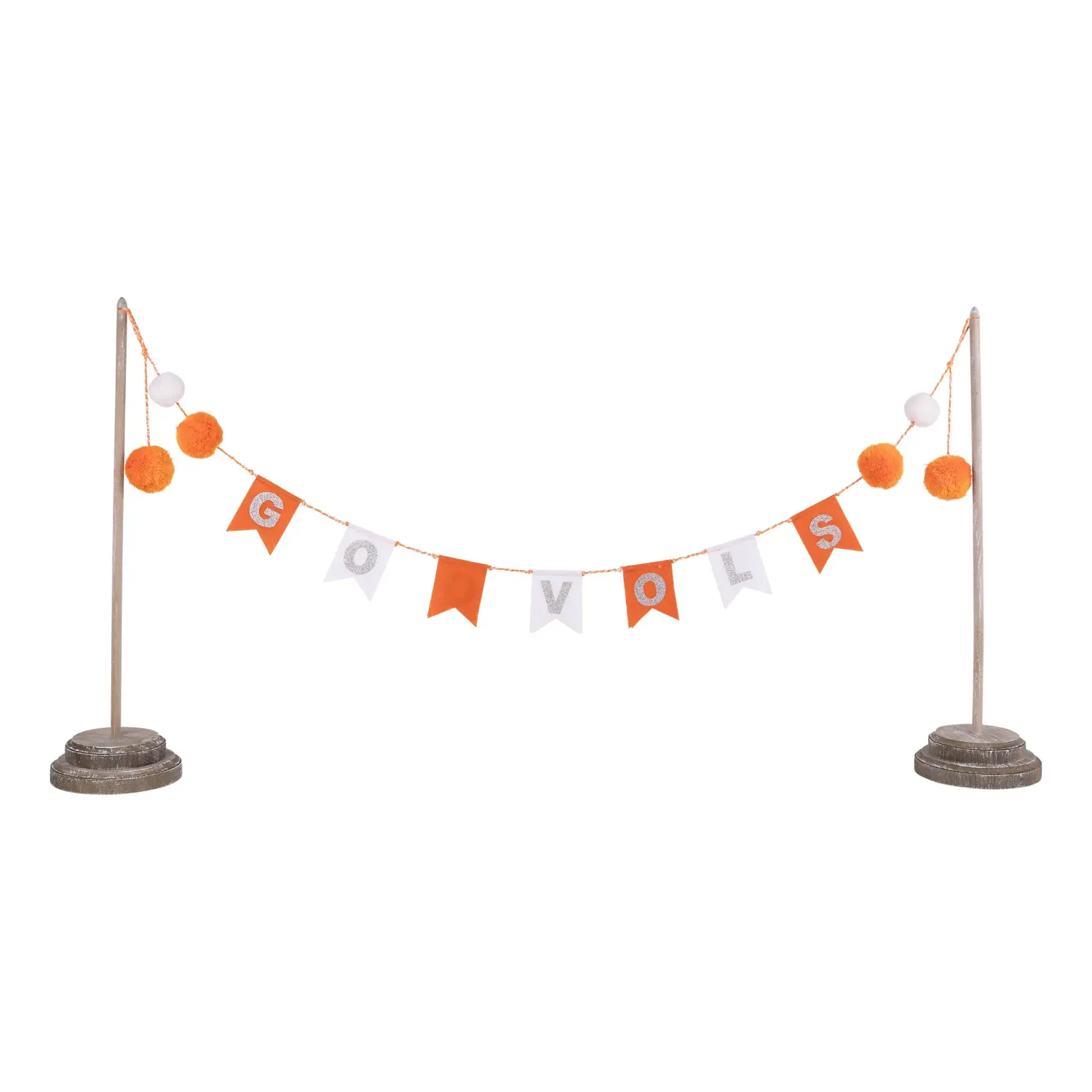 GO VOLS TABLETOP PENNANT BANNER