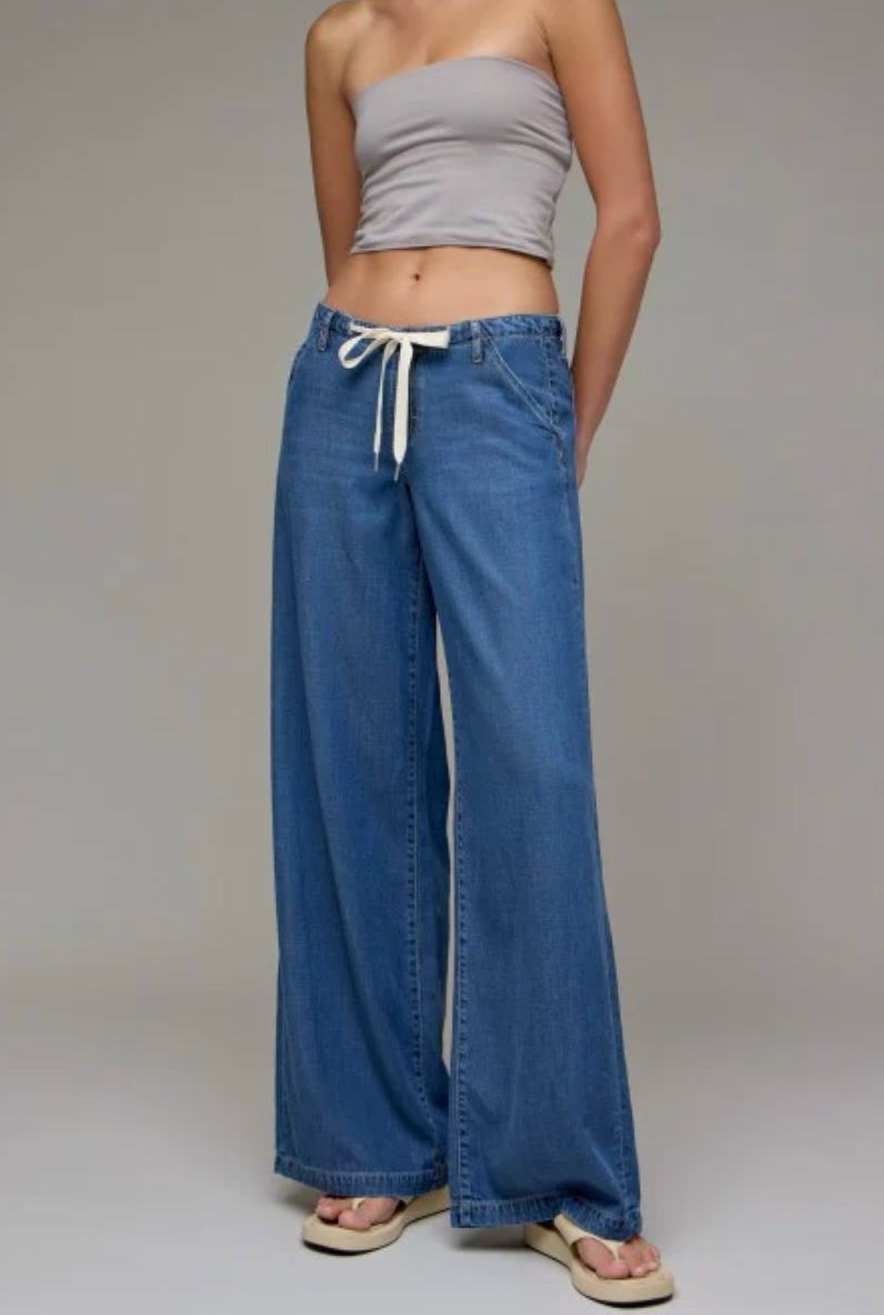 NORI HIGH RISE WIDE DRAW STRING PANT