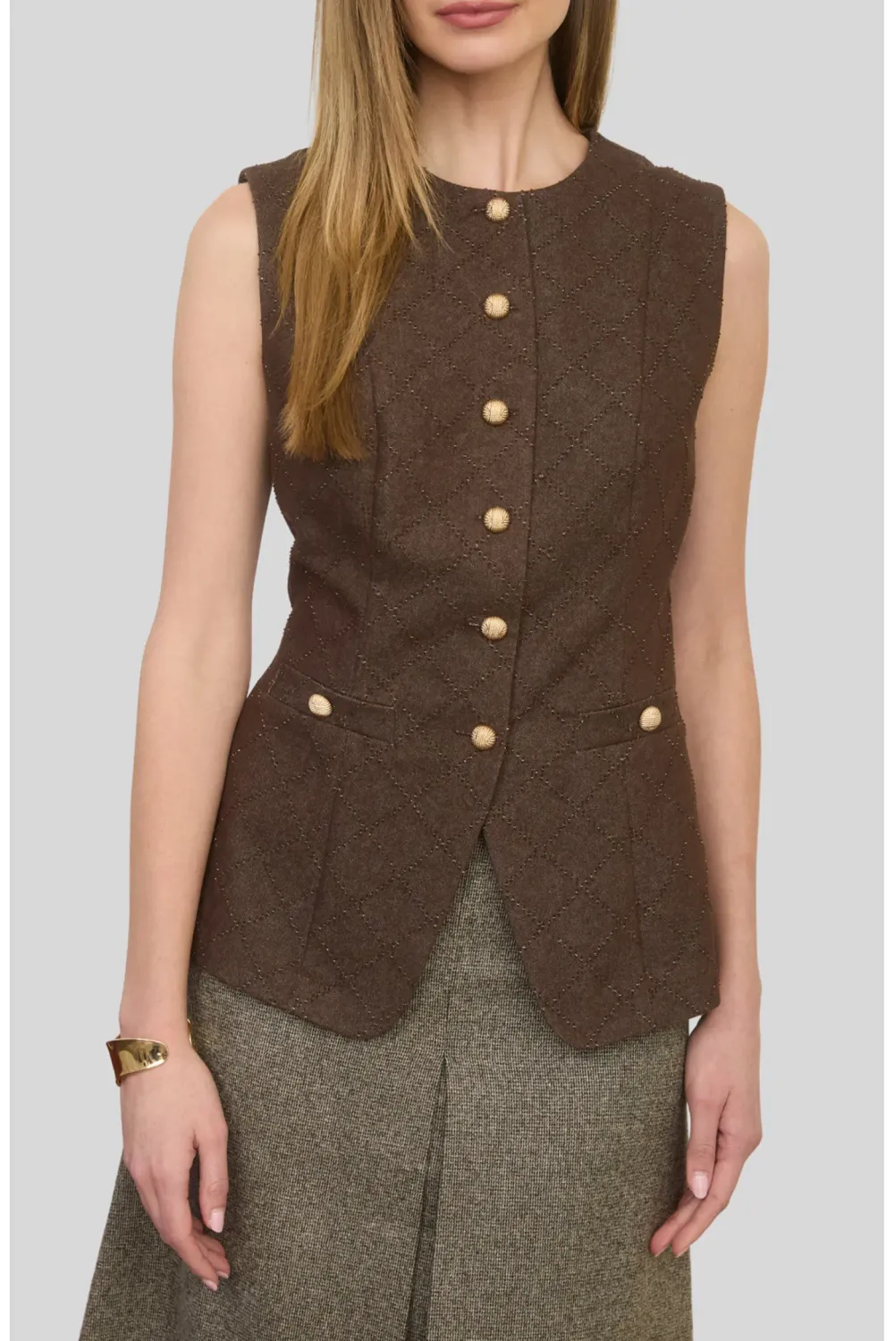 CHOCOLATE BOX VEST TOP