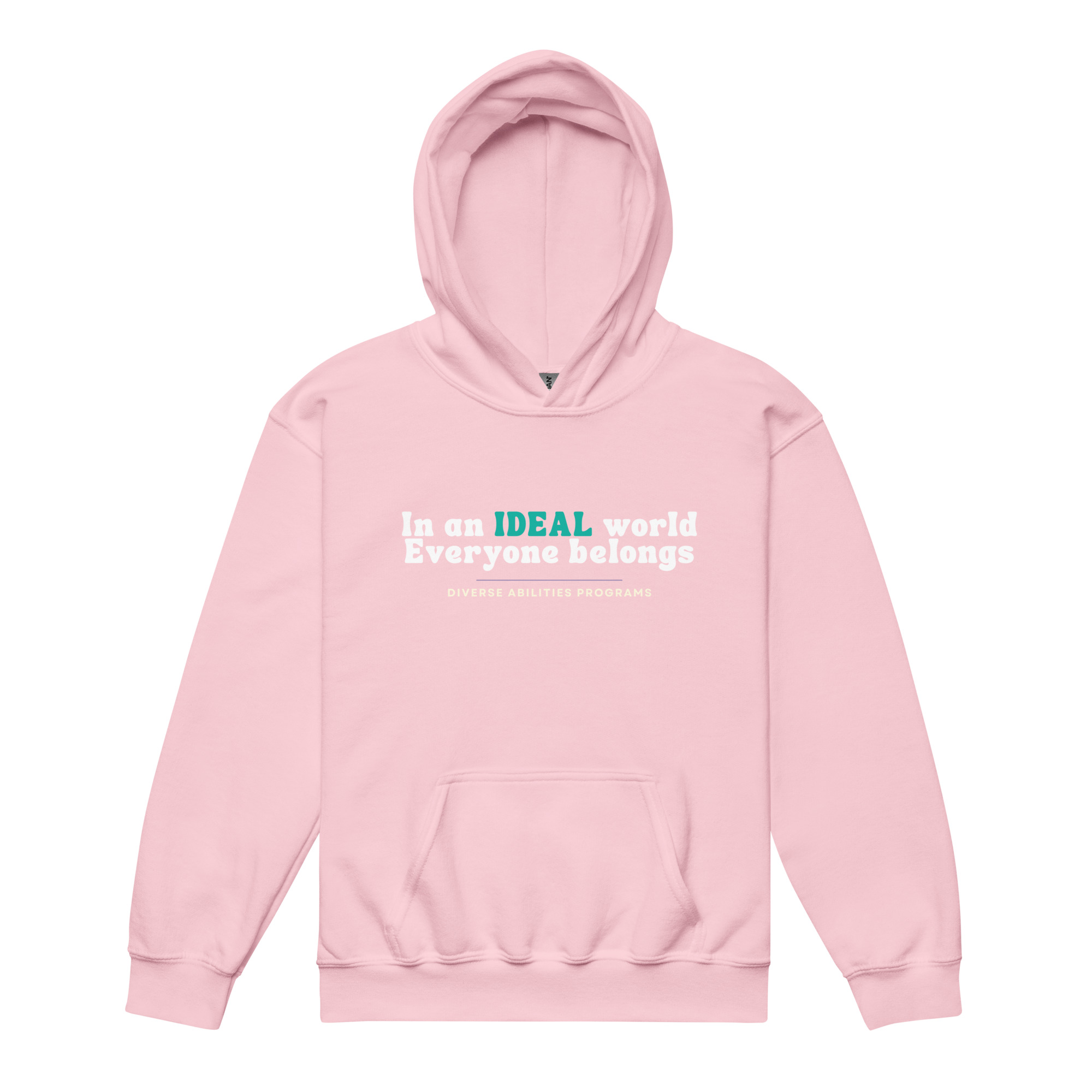 IDEAL Inclusion Youth Hoodie – Dark Colours