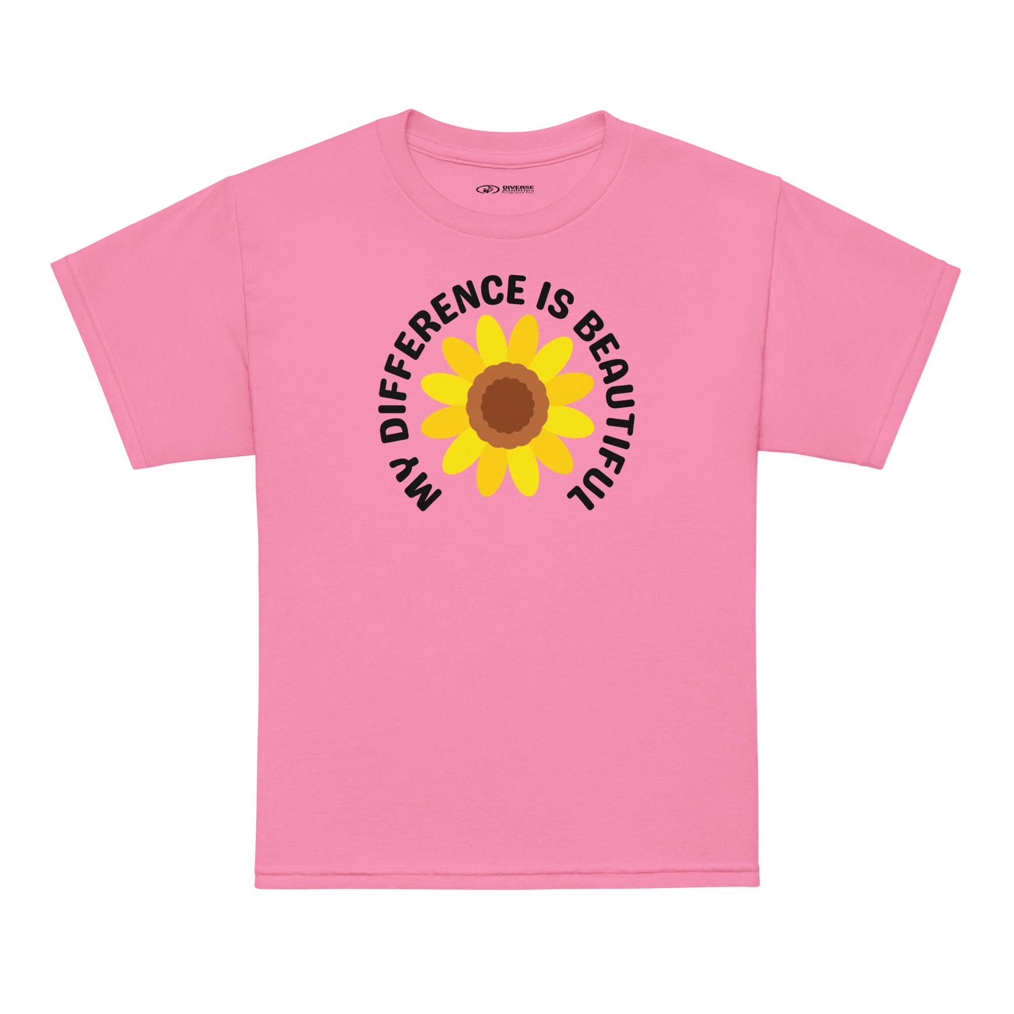 My Difference Is Beautiful Youth Tee – Light Colours