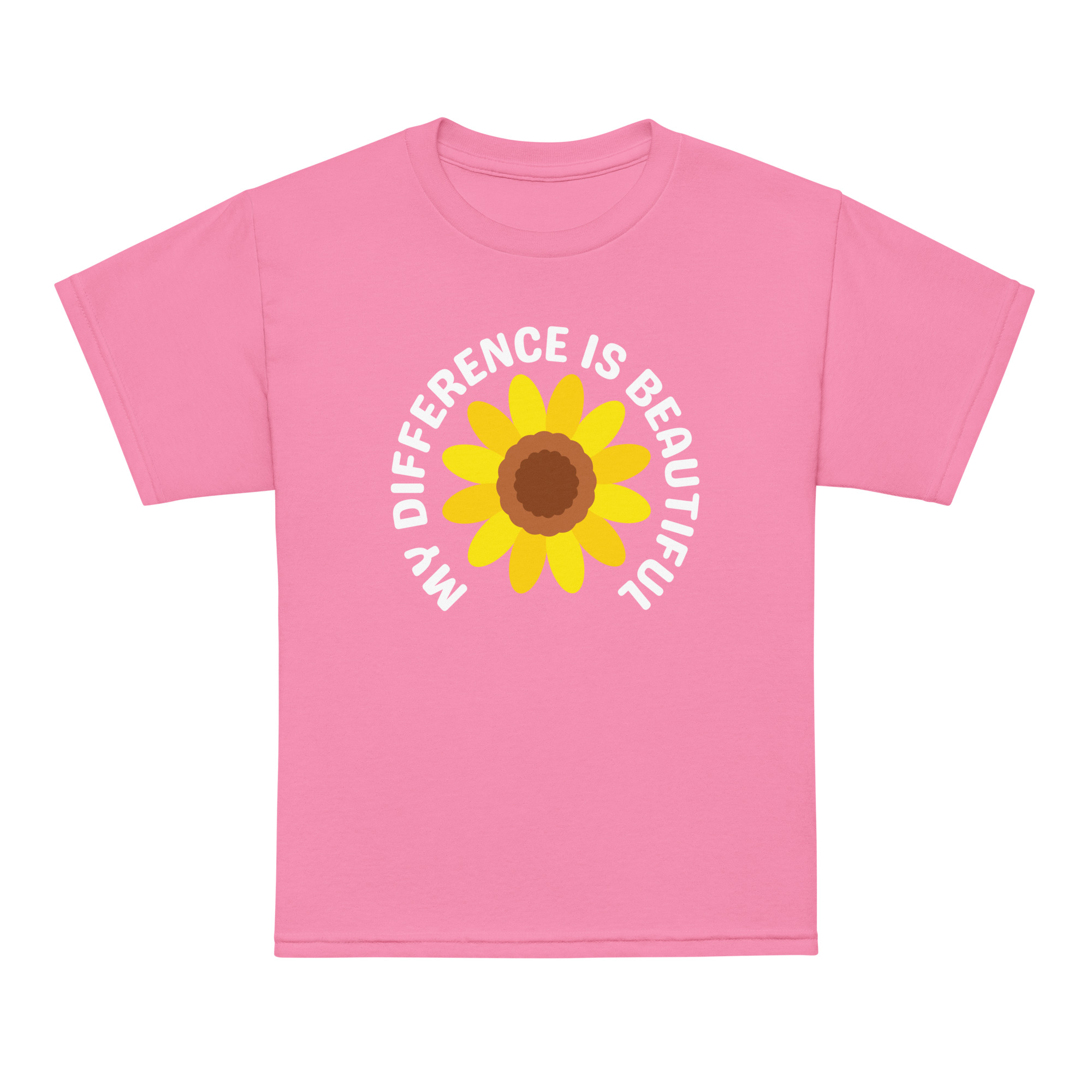 My Difference Is Beautiful Youth Tee – Dark Colours