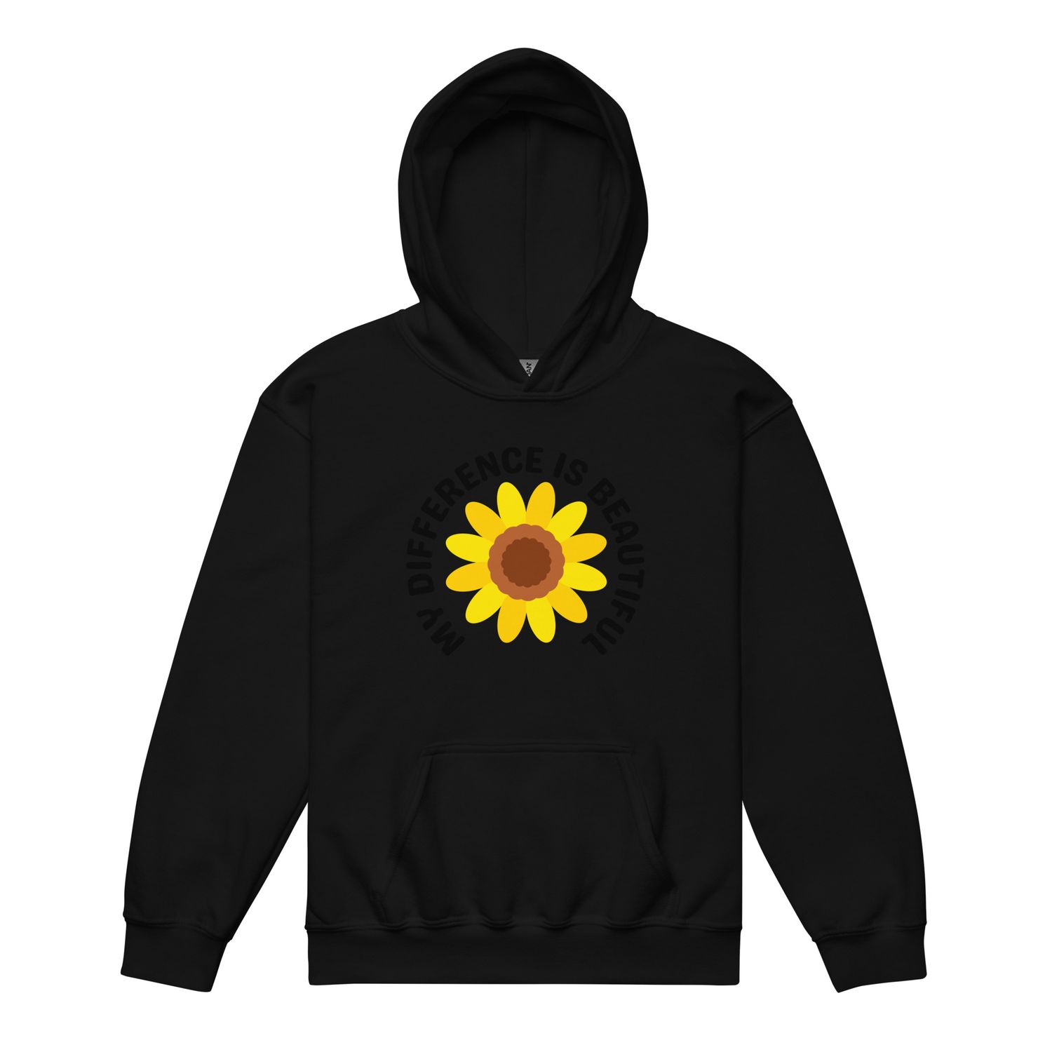 My Difference Is Beautiful Youth Hoodie – Light Colours My Difference Is Beautiful Youth Hoodie – Light Colours