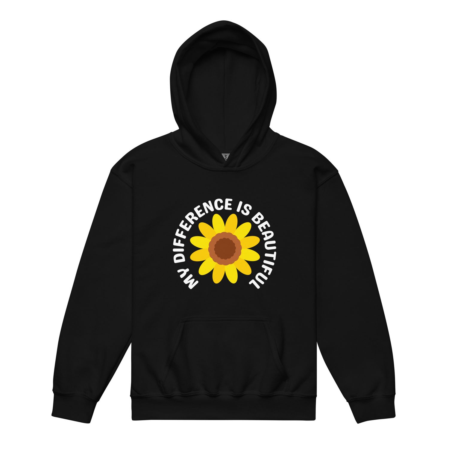 My Difference Is Beautiful Youth Hoodie – Dark Colours My Difference Is Beautiful Youth Hoodie – Dark Colours