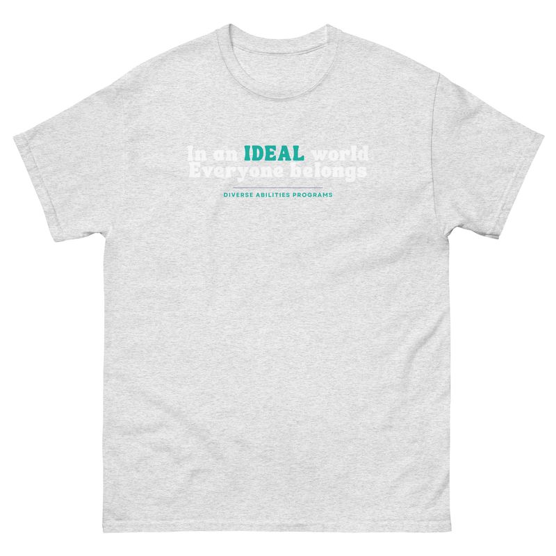IDEAL Inclusion Tee – Dark Colours (Unisex S–5XL) IDEAL Inclusion Tee – Dark Colours (Unisex S–5XL)