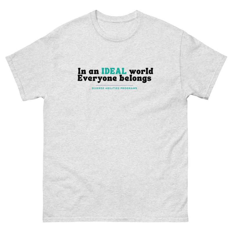 IDEAL Inclusion Tee – Unisex Classic Fit IDEAL Inclusion Tee – Unisex Classic Fit