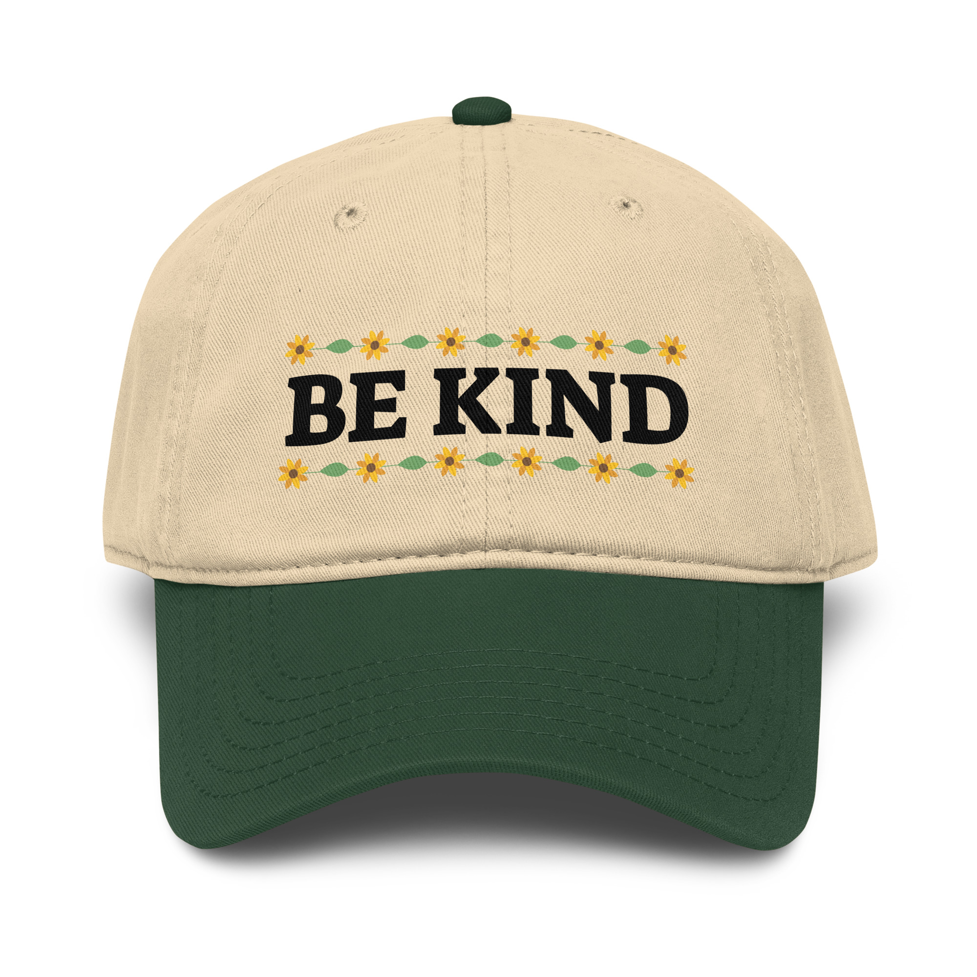 Sunflower Baseball Cap – Non-Visible Disabilities (Light Colours)