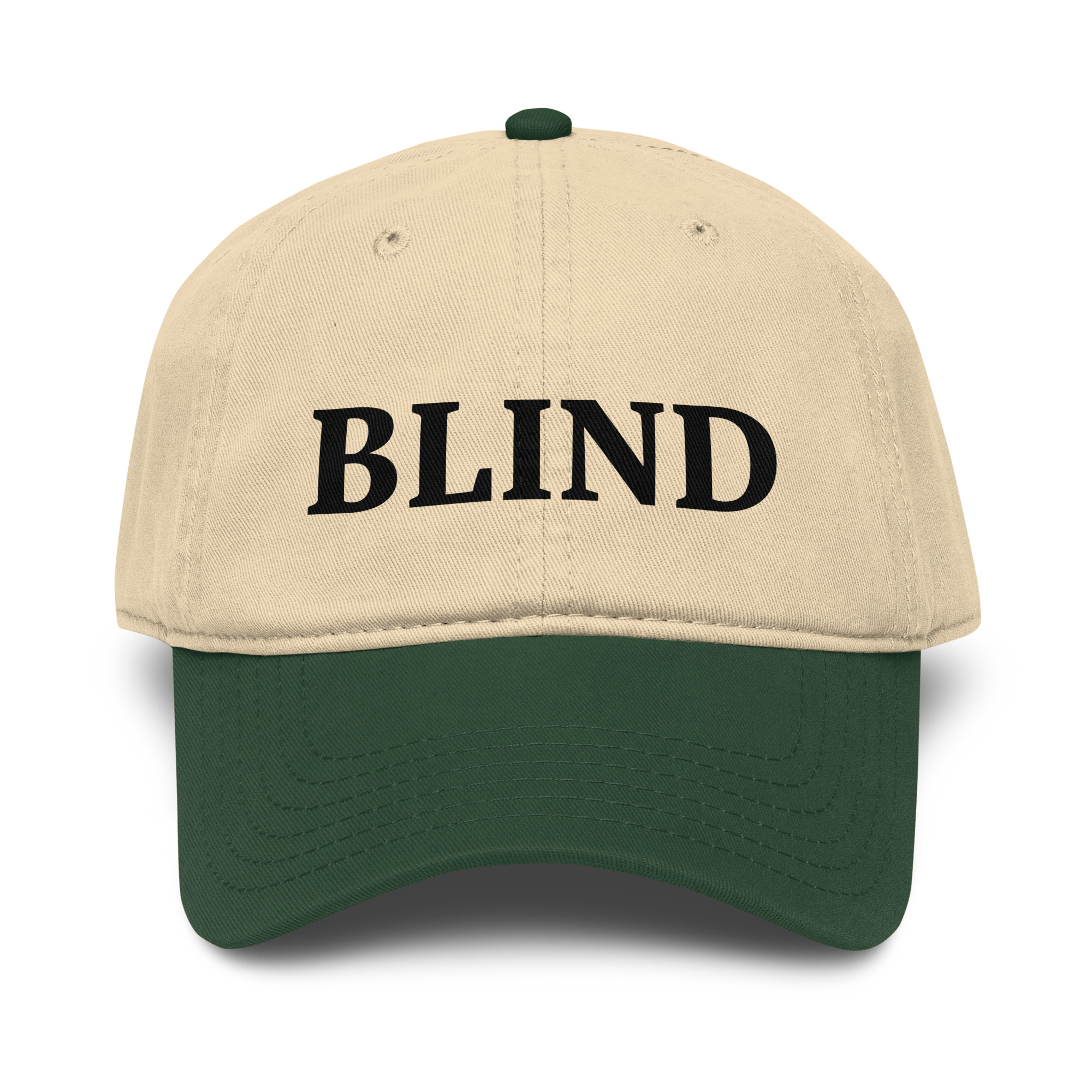 BLIND Baseball Cap – Awareness Cap (Light Colours)
