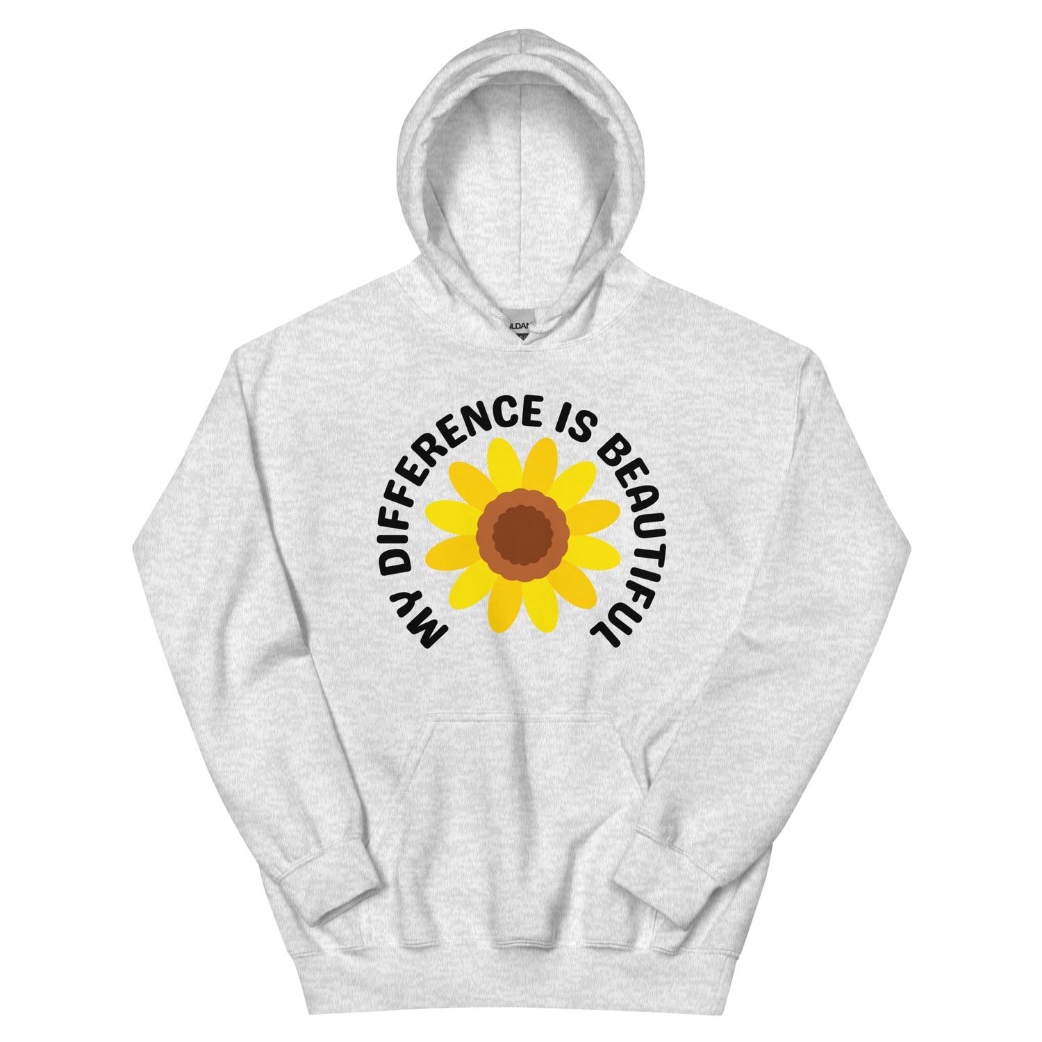 My Difference Is Beautiful Hoodie – Light Colours (Unisex S–5XL) My Difference Is Beautiful Hoodie – Light Colours (Unisex S–5XL)