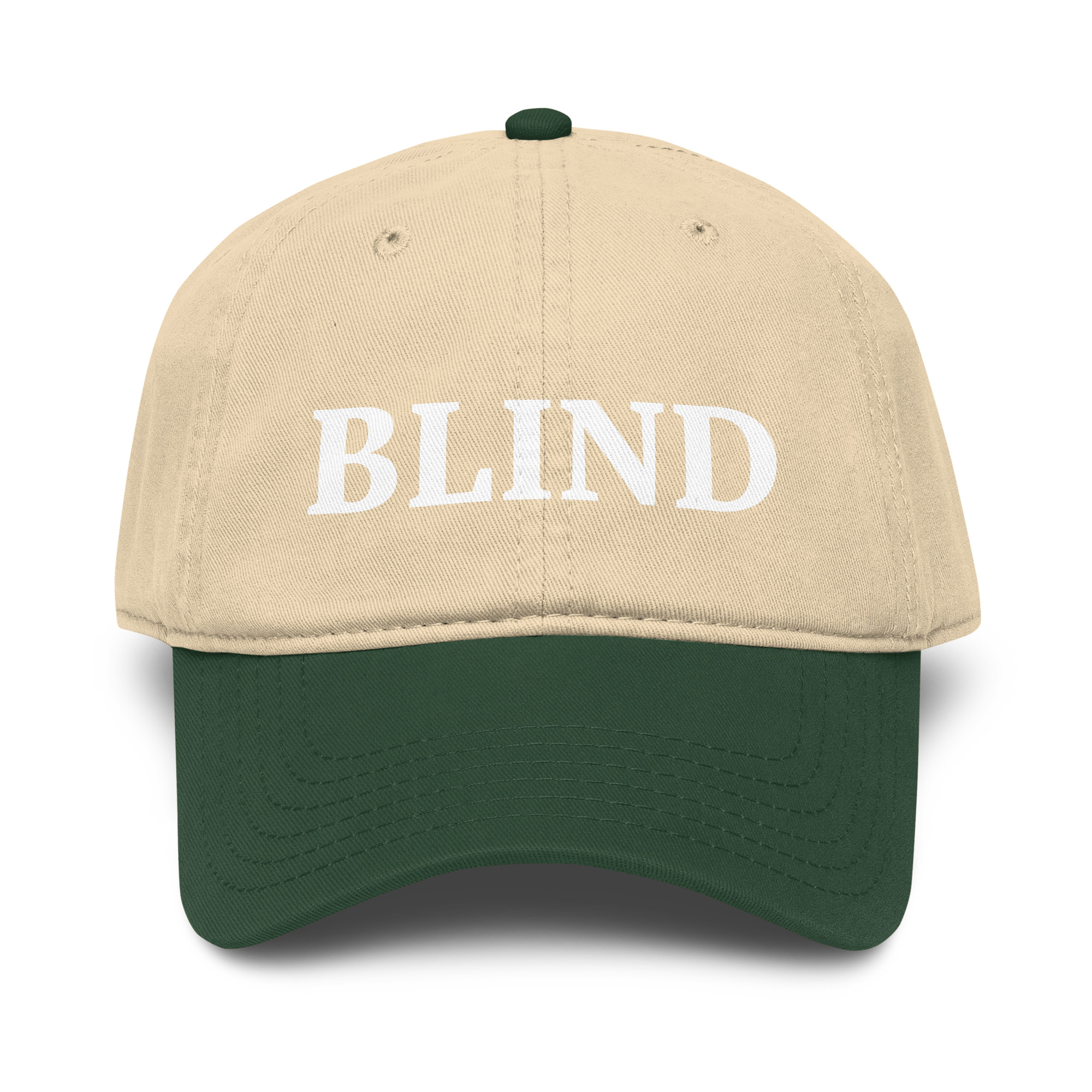 BLIND Baseball Cap – Awareness Cap (Dark Colours)