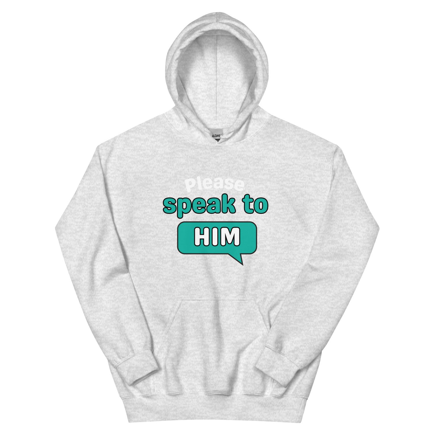 Say Hello to HIM Disability Awareness Hoodie – Dark Colours (Unisex S–5XL)