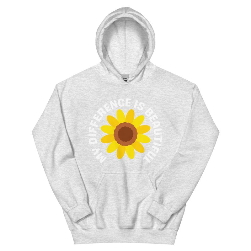 My Difference Is Beautiful Hoodie – Dark Colours (Unisex S–5XL) My Difference Is Beautiful Hoodie – Dark Colours (Unisex S–5XL)